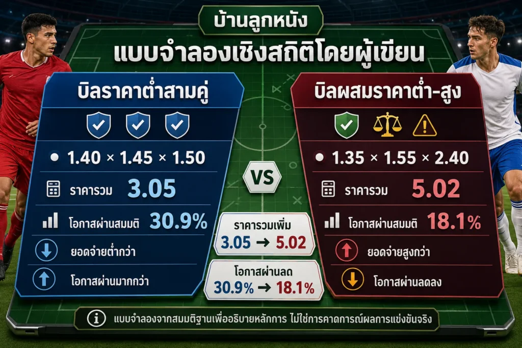 บอลสเต็ป 3 เสียครึ่ง1คู่