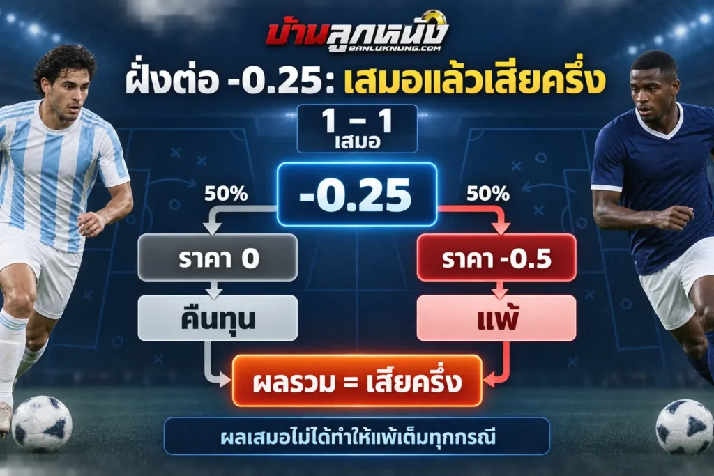 เสียครึ่งคิดยังไง