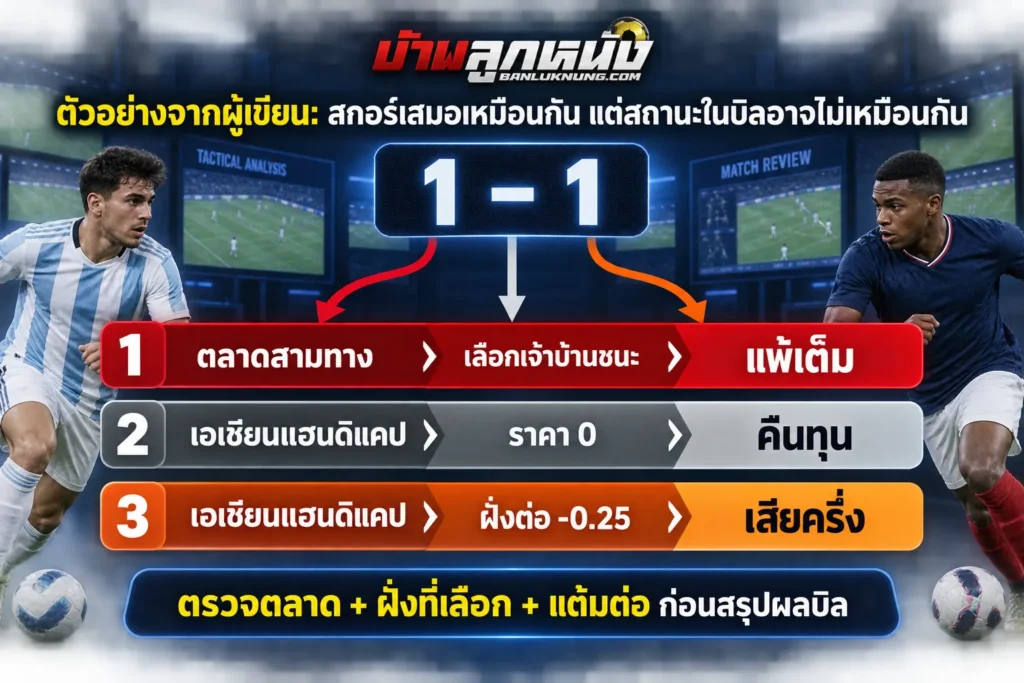 เสียครึ่งคิดยังไง